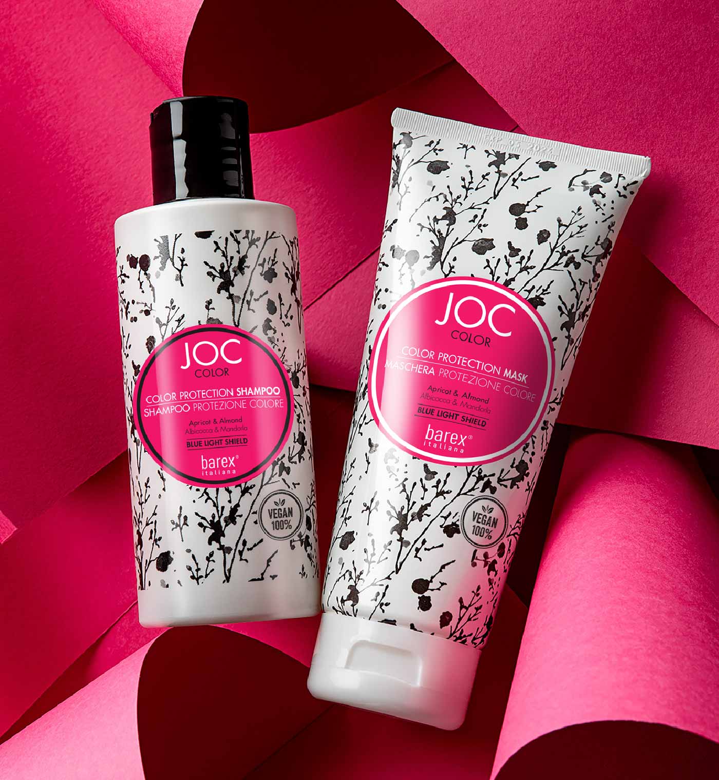 Joc Color Shampoo Maschera protezione colore capelli colorati Barex Italiana