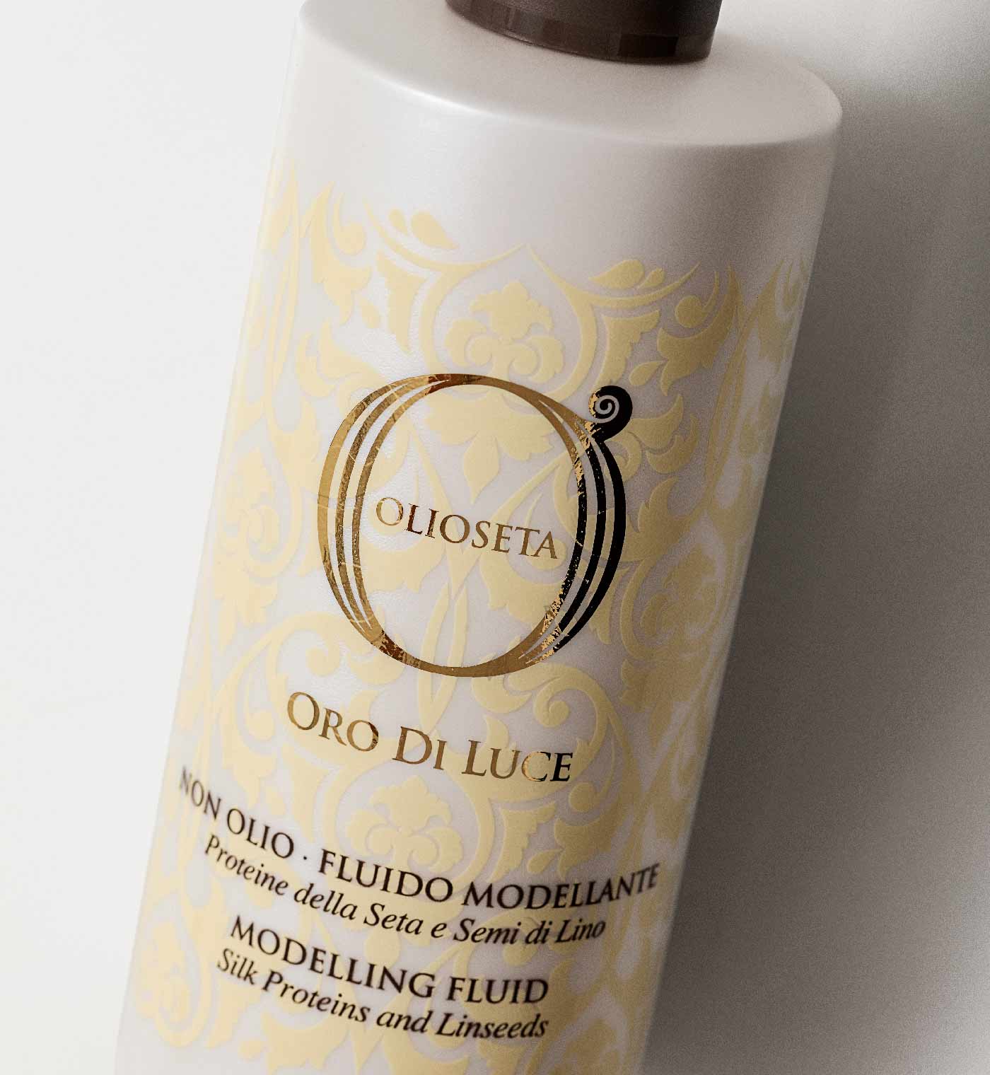 Olioseta Oro di Luce Non olio fluido modellante styling capelli crespi Barex Italiana