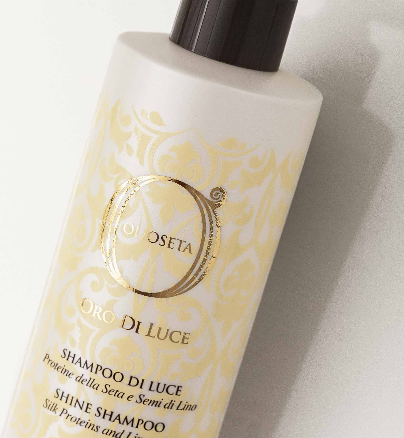 Olioseta Oro di Luce Shampoo di Luce capelli spenti opachi Barex Italiana